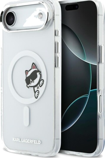 Karl Lagerfeld MagSafe Mobildeksel for iPhone Air - Transparent