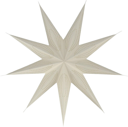 Scandi Living Veil adventsstjerne Hvit Ø60 cm Scandi Living Veil adventsstjerne Hvit Ø60 cm