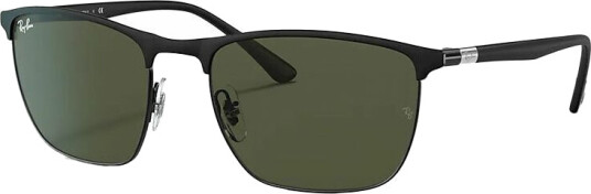 Ray-Ban Rb3686 Matte Black Green Green unisex Ray-Ban Rb3686 Matte Black Green Green unisex
