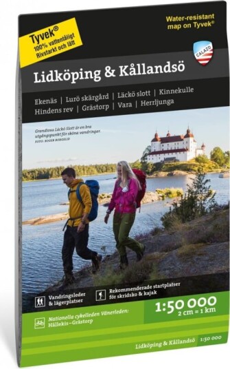 Calazo förlag Lidköping Kållandsö 1:50.000 OneSize, Nocolour