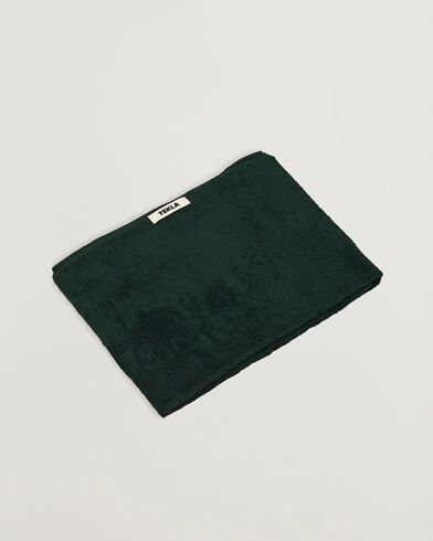 Tekla Organic Terry Bath Towel Forest Green Tekla Organic Terry Bath Towel Forest Green