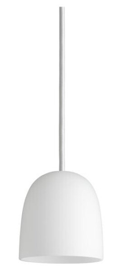 Piet Hein Super 115 Taklampe Opal med Hvit Ledning