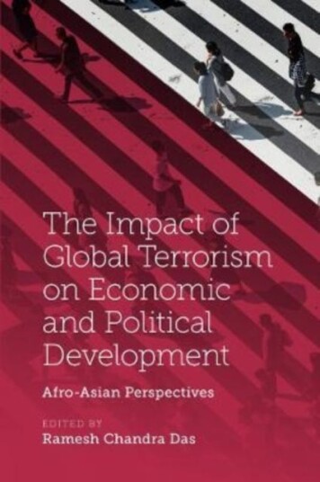 The Impact Of Global Terrorism On Economic And Political Development