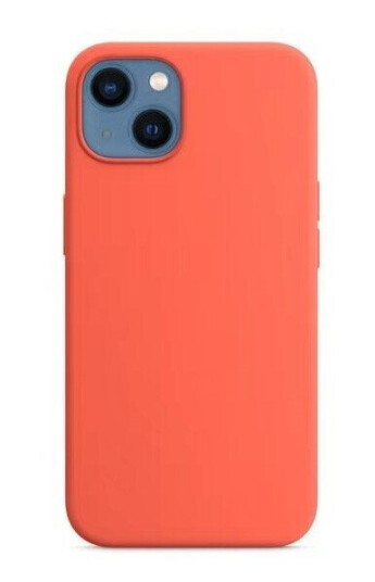 Silikonetui til iPhone 14 Plus, oransje