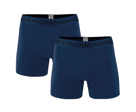 Muchachomalo Man 1010 Boxer Solid 2pk Navy/navy XL Muchachomalo Man 1010 Boxer Solid 2pk Navy/navy XL