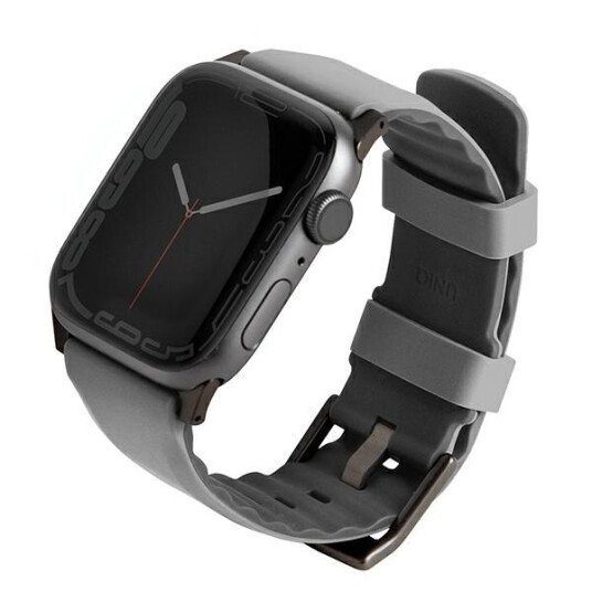 UNIQ Linus Klokkerem for Apple Watch 42/44/45/49mm Grå