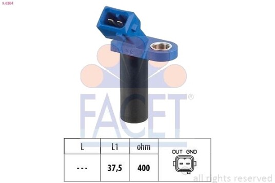 Impulsgiver, veivaksel FACET 9.0304
