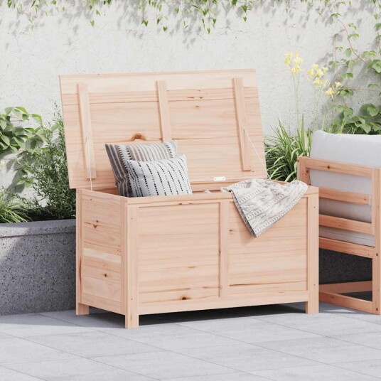  Utendørs putekasse 100x50x56 cm heltre gran