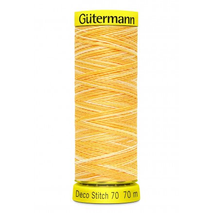 Gütermann Deco Stitch Multi 70 Gul Sytråd Polyester 9926 70m