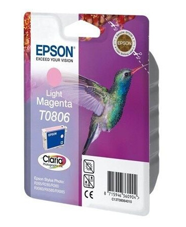 Epson T0806 Light Magenta - Blekkpatron Light magenta