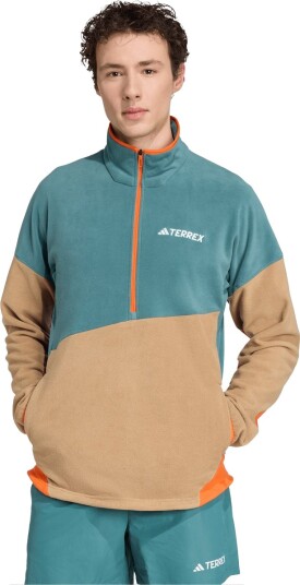 adidas Terrex Multi Fleecetrøye Herre Blå/Brun XL