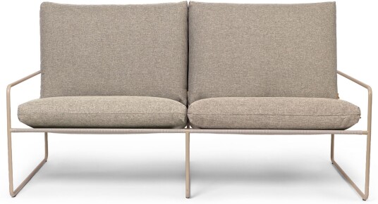 Ferm Living Desert 2 Seater Dolce Cashmere/dark Sand Utendørs Sofaer Ferm Living Desert 2 Seater Dolce Cashmere/dark Sand Utendørs Sofaer