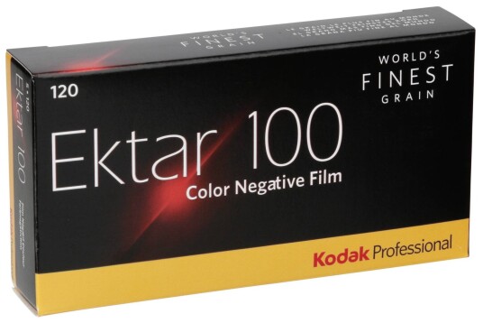 Kodak 1x5 Professional Ektar 100 120 Fargefilm