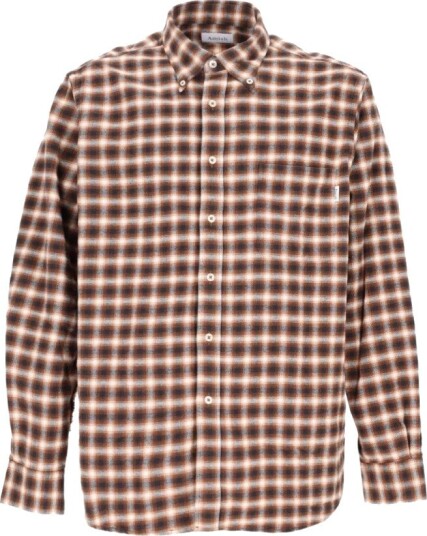 Amish Herre Skjorter Brun M,