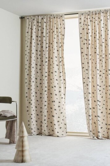 Jotex EVE gardin med multifunksjonsbånd 2-pk Multi 1738056-01-250 1738056-01-300