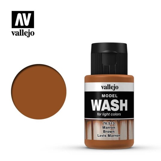 Vallejo Model Wash Brown 35ml