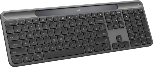 Logitech K980 Signature Slim Solar+ Tastatur Italiensk svart 920 013761