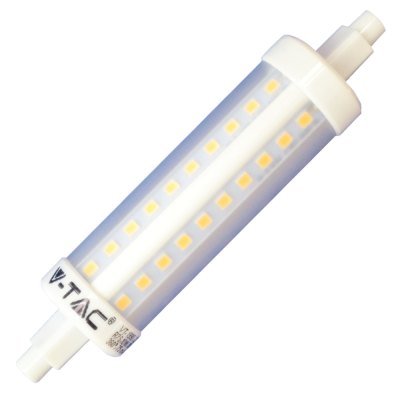 V-Tac R7S LED pære - 118mm, 7W, 230V, R7S - Dimbar : Ikke dimbar, Kulør : Nøytral V-Tac R7S LED pære - 118mm, 7W, 230V, R7S - Dimbar : Ikke dimbar, Kulør : Nøytral