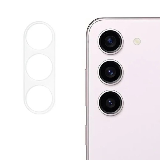 INCOVER Samsung Galaxy S24+ (Plus) Beskyttelsesglass til Kameralinse - Gjennomsiktig