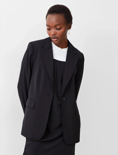 French Connection Harrie Suiting Single Breasted - Black - 34