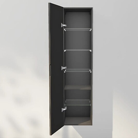 INR Iconic Nordic Rooms Solid 40/40 Høyskap Carbon Grey / 40cm Venstre Hengslet