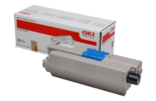 OKI C 511/531/MC 562 BK lasertoner - 44973508 Original - Svart 7000 sider