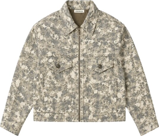 Prohibited Saint Verán Denim Jacket Beige L Prohibited Saint Verán Denim Jacket Beige L