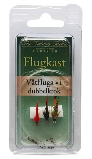 Darts Fly Cast Wet Fly Double #1