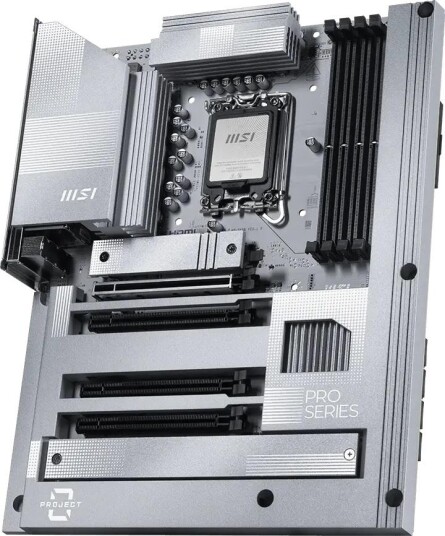 MSI Pro Z890-S ATX Hovedkort med Wi-Fi 7 og 8-kanals HD Lyd MSI Pro Z890-S ATX Hovedkort med Wi-Fi 7 og 8-kanals HD Lyd