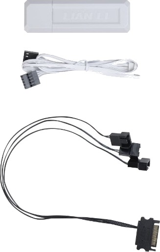 Lian Li Rf T W Rgb Kontroller Som Kan Adresseres Hvit 1 Stykker Lian Li Rf T W Rgb Kontroller Som Kan Adresseres Hvit 1 Stykker