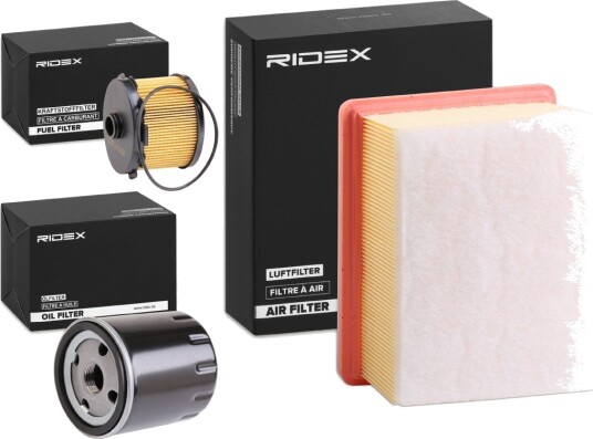 Filtersett RIDEX 4055F7614