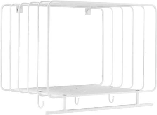 Scandi Living Nod hatthylle 45 cm White Scandi Living Nod hatthylle 45 cm White