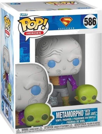 Northix Supermann Funko Pop! Vinylfigur med Metamorpho & Baby Joey