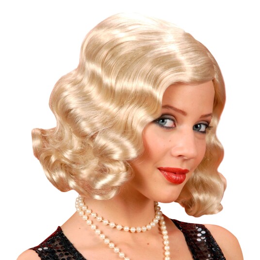 Widmann S.r.l. Bølgete Blond Parykk - One size