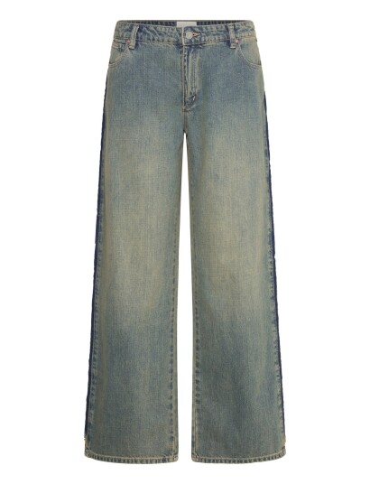 ABRAND 99 Low Baggy Roxie Rawtint Dark Blue   Blue   W26