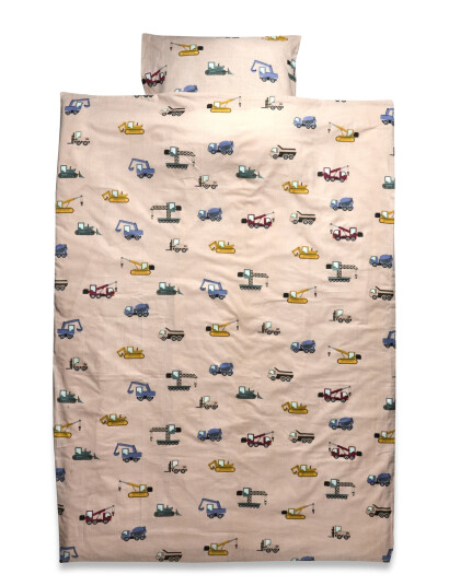 BrandMac Bed Linen "By Mats" Working Machine 100X140, 40X45 Cm - Multi/patterned - 100X140+40X45CM