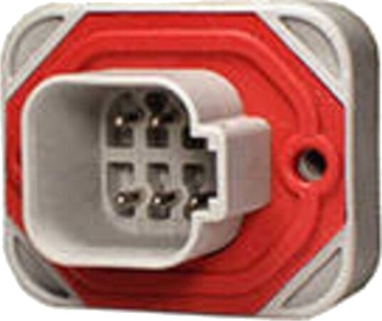 Te Connectivity Dt15 6P Rundstikk Kontakt Rett Samlet Poltall 6 Serie Rundstikkforbindelse Dt 1 Stk