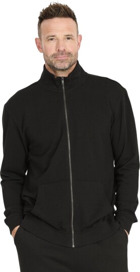 NOU Maynard Full Zip Sweatshirt Herre Svart 2XL