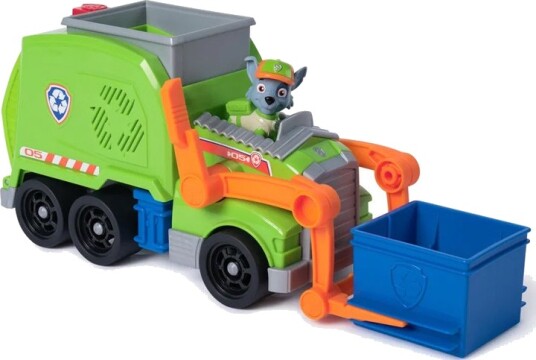 PAW Patrol Crush N' Roll Rocky Gjenbrukslastebil - Plast Leke for 3+ år