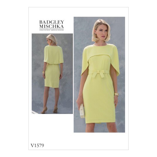 Vogue 1579 - Kjole A5 (6-8-10-12-14)