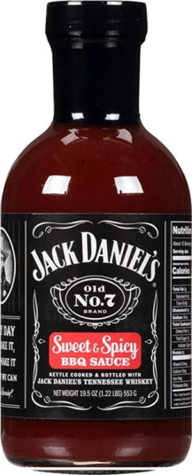 Jack Daniels BBQ Sweet & Spicy 473 ml Søt og krydret BBQ saus Jack Daniels BBQ Sweet & Spicy 473 ml Søt og krydret BBQ saus