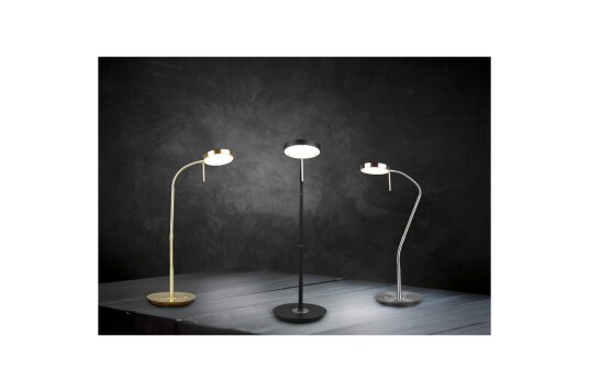 Trio Lighting Bordlampe Monza Matt svart Trio Lighting Bordlampe Monza Matt svart