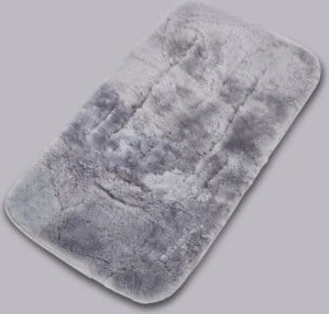 Vilje lammeskinn for 5-punkt sele, grey