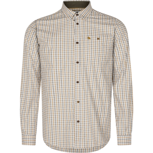 Oxford Shooting Shirt Classic Blue/Classic Brown Check XL