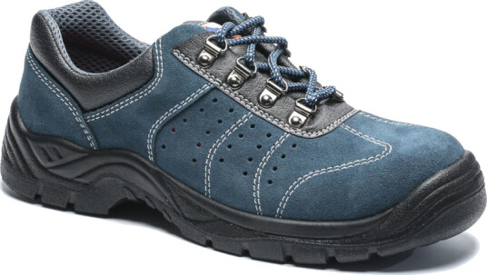 Portwest Steelite vernesko S1P, perforert, blå, str. 45 blue