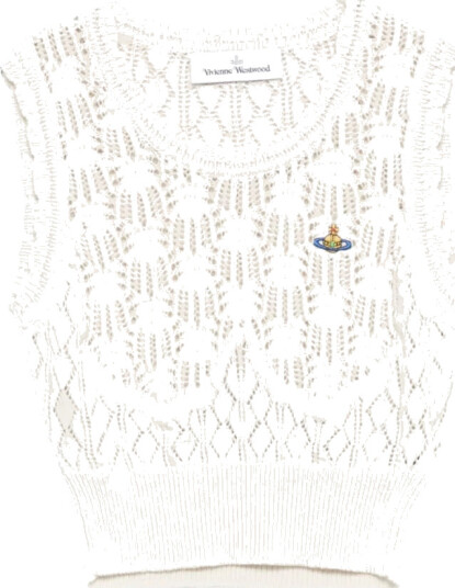 Vivienne Westwood Dame Strikkevarer Beige S, Vivienne Westwood Dame Strikkevarer Beige S,