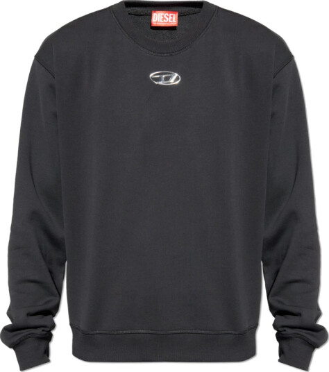 Diesel Herre Gensere & Hettegensere Svart 3XL,