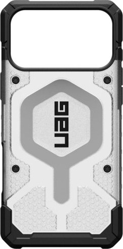 UAG iPhone 17 Pro Max Pathfinder Clear MagSafe Deksel Ice/Silver