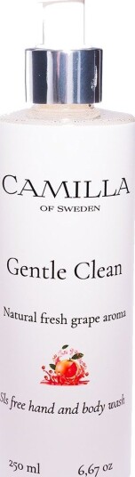 Camilla of Sweden Gentle Clean Hand & Body Wash Fresh Grape 250 ml