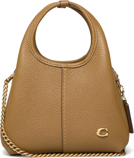 Coach Lana Shoulder Bag 19 Khaki green ONE SIZE